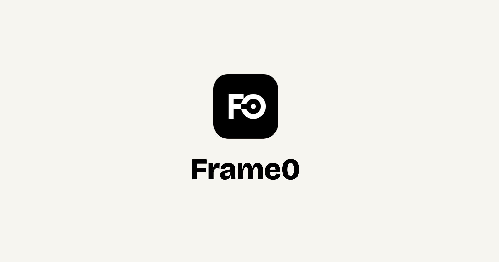 Introducing Frame0: Sketch your app ideas without hassle